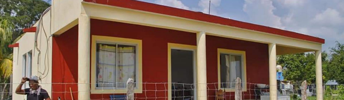 BENEFICIA PROGRAMA DE VIVIENDA A 272 FAMILIAS VULNERABLES DE CUATRO MUNICIPIOS